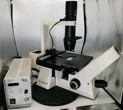 Buy Zeiss Axiovert 25 451235 Inverted Fluorescence Phase Contrast Microscope LEP  • 2,100$