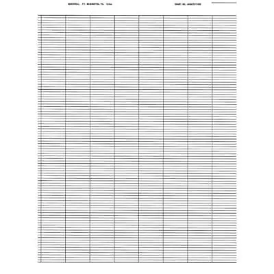 Buy HONEYWELL BN  46182707-001 Fanfold Paper Strip Chart, , 1 Pkg 5MET6 • 73.46$
