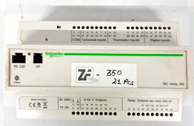 Buy TAC XENTA 302 Schneider Electric Made In Sweden USED Tac Xenta 302 • 299.99$
