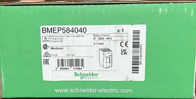 Buy Schneider Electric BMEP584040 Modicon M580 Controller Module Fast Free Ship • 2,725$