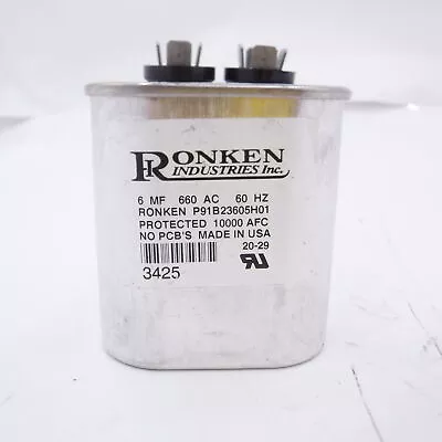 Buy Ronken Capacitor 6MF 660 AC 60 Hz • 39.99$