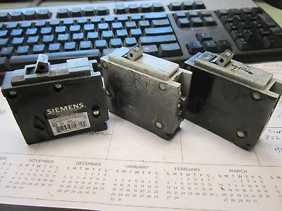 Buy Three 20 Amp Circuit Breakers ~ Siemens And Ul  • 5.99$