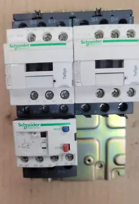 Buy Schneider Electric Forward/reverse Contactor 120v Coil 4-6 Amp Overload 2 H.p. • 45$