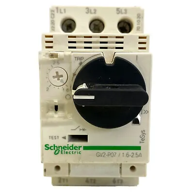 Buy Schneider Electric GV2-P07 TELEMECANIQUE 1.6-2.5A Manual Starter Motor Breaker • 29.99$