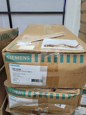 Buy 1 New Siemens GF223N 100 Amp 240v Fusible Type 1 1Ph Safety Switch Disconnect  • 149.99$