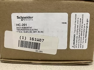 Buy Schneider Electric TAC HC-201 Two Position Electric Duct Humidistat, HC201 • 79$