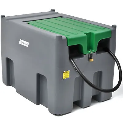 Buy HOMIFLEX 105 Gallon Fuel Caddy Fuel Storage Tank Diesel & Electric Pump Portable • 685.59$
