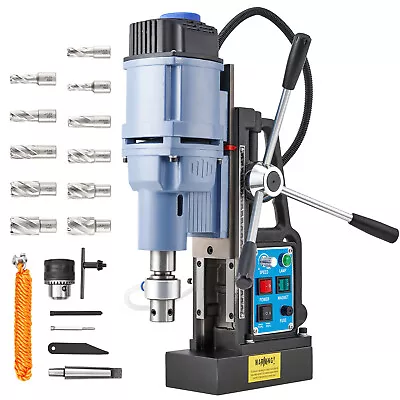 Buy Portable Magnetic Drill Stepless Speed Bi-Directional HSS Drill Bits MD23/40/50 • 224.99$
