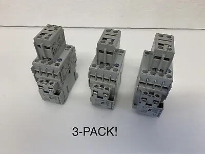 Buy Wow! 3-PACK! Allen Bradley 100-C09*10 With 100-F A11 And 100-FSV136 • 75$