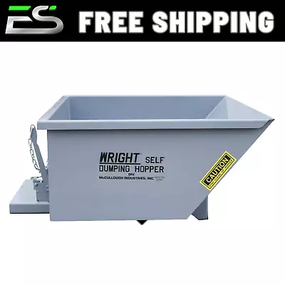 Buy 1 Yard Low Pro Self Dumping Hopper-trash-dumpster-recycling Hopper- Ships Free • 1,440$