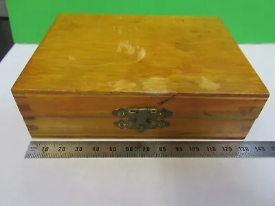 Buy ANTIQUE PREPARED SLIDES 1900's SPECIMENS + BOX MICROSCOPE PART AS PIC H3-B-62 • 19$