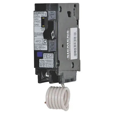 Buy  MES Q120AFC Arc Fault Combination Miniature Circuit Breaker, 120/240 VAC, 20 A, • 87.58$