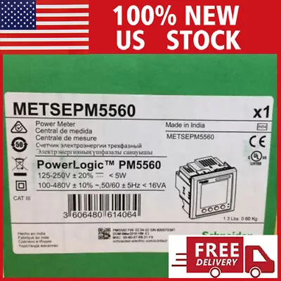 Buy Schneider METSEPM5560 Multifunctional Instrument PM5560 Power Logic Meter New • 779$