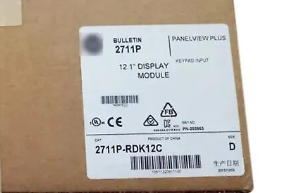 Buy NEW Allen Bradley 2711P-RDK12C HMI PanelView Plus Display Module AB • 1,670.81$