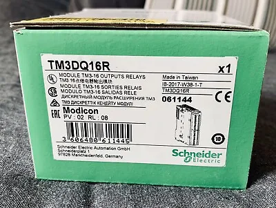 Buy SCHNEIDER ELECTRIC 16 Relay Output Module -Modicon -TM3DQ16R -NEW -NO RESERVE! • 6.50$