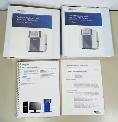 Buy Applied Biosystems ViiA 7 Real Time PCR System User Guide & Getting Started • 99.99$