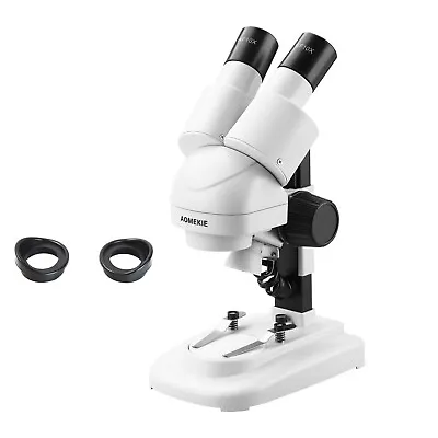 Buy 20X Binocular Stereo Microscope With LED For PCB Solder Mobile Phone Repair  • 55.94$