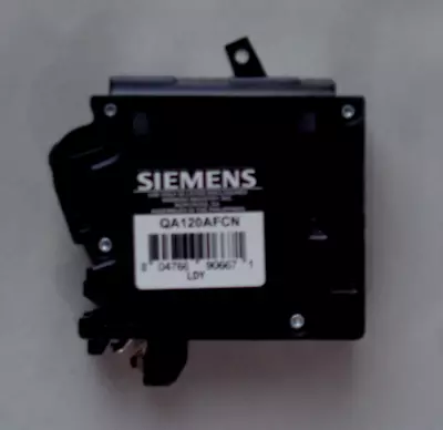 Buy Siemens QA120AFCN 20 Amp 1-Pole Combination Type AFCI Plug-On Neutral Circuit Br • 38$