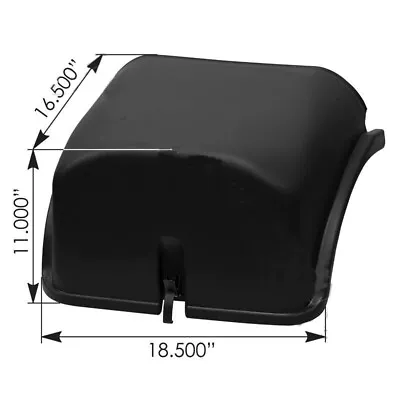 Buy Battery Box Cover Rounded Compatible With Freightliner M2 Trucks 564.46539 • 122.99$