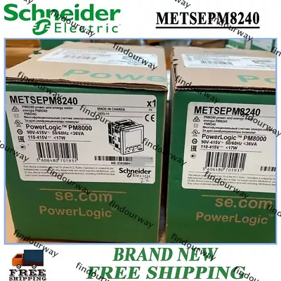 Buy 1 PC Schneider Electric METSEPM8240 Power Logic PM8240 Power Meter - BRAND NEW • 2,581.99$