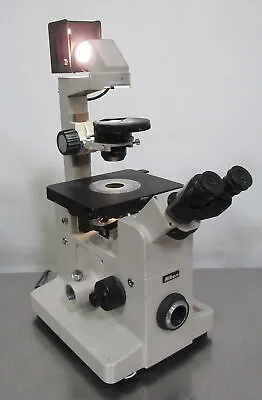 Buy T185397 Nikon Diaphot Inverted Phase Contrast Microscope W/ CFW10X Eyepieces • 500$