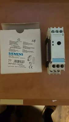 Buy Siemens Time Relay  3RP1531-1AQ30 Time Range .5s To 10S (Free Shipping) • 140$