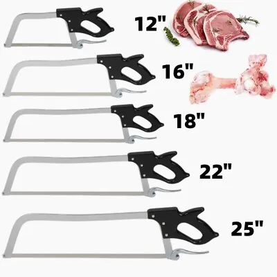 Buy Meat Bone Saw 12/16/18/22/25in Stainless Steel For Household Commercial Butcher • 33.99$