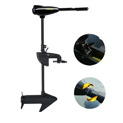 Buy Electric Outboard Trolling Motor 40  Shaft Fishing Boat Engine 40LBS 12V 1700rpm • 119.70$