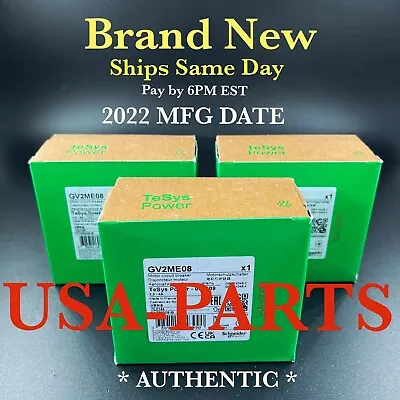 Buy GV2ME08 Schneider Electric * Authentic * Ships Same Day * Brand New • 64.99$