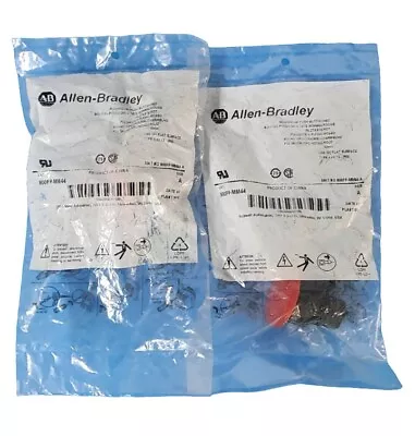 Buy Lot Of 2 New Allen Bradley 800fp-mm44 Ser. A Mushroom Push Buttons Red • 38.95$