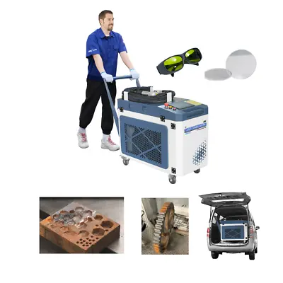 Buy BLC-1500W Laser Cleaning Machine 15m Cable Line Laser Rust/Paint/Coating Removal • 11,649$