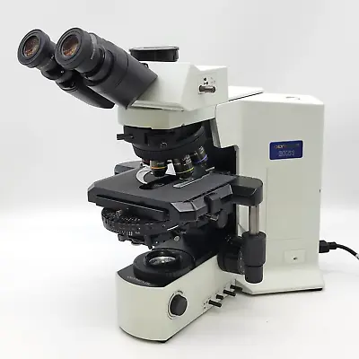 Buy Olympus Microscope BX51 LED With DIC, Fluorite Objectives, & 6 Place Nosepiece • 16,900$