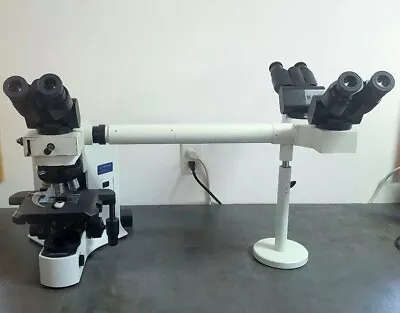 Buy Olympus Microscope BX41 With 2X Multihead Teaching (3 Heads) • 9,295$