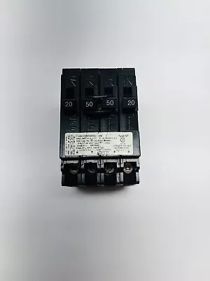 Buy SIEMENS Q22050CT 20 Amp 1 Pole 50 Amp 2 Pole 240V Quad Circuit Breaker • 39.50$