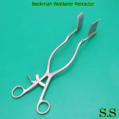 Buy Beckman Weitlaner Retractor 12.5  7x7 Prong Sharp Surgical Instruments • 37.98$