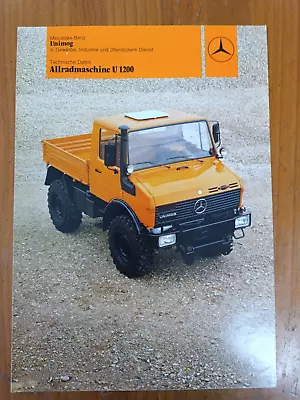 Buy Brochure Unimog U1200 Language: NL Tractor Tractor Brochure 20 • 10.66$