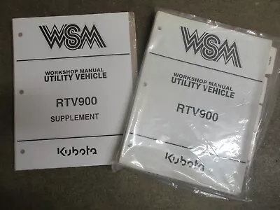 Buy Kubota RTV900 RTV 900 Utility Vehicle Service & Repair Manual • 125$