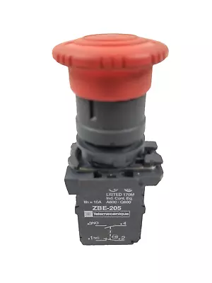 Buy Schneider Electric Red Lock Push Button ZBE-205 • 20$