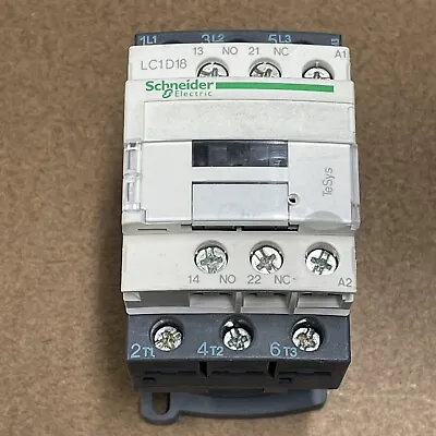 Buy NEW Schneider TeSys LC1D18LE7 Contactor 208V Coil AC 3P 32A (old Stock • 25$