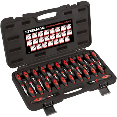 Buy Steelman Products 95839 23 Pc Universal Terminal Tool Kit/Euro • 140.23$
