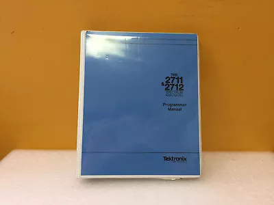 Buy Tektronix 070-8132-01 2711 + 2712 Spectrum Analyzer Programmer Manual • 39.99$