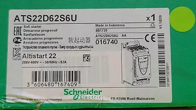 Buy Schneider Electric ATS22D62S6U 62A 208-600V~ Altistart Soft Starter • 1,000$
