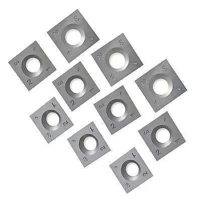 Buy 15 X 15 X 2.5mm 4  R Indexable Carbide Inserts For Byrd Tool Shelix - 10 Pack • 23.10$
