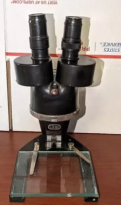 Buy Vintage AO Spencer Optical Stereo Stereoscopic Binocular Inspection Microscope • 59.99$
