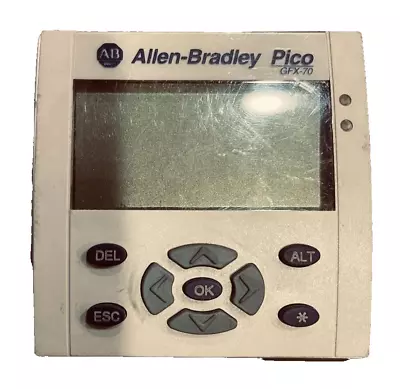 Buy Allen-Bradley 1760-DU Multi-function Pico GFX-70 Display Unit Used • 59.99$