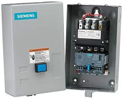 Buy Siemens 14CUC12BF Heavy Duty Motor Starter, Solid State Overload, Auto/Manual • 227.81$