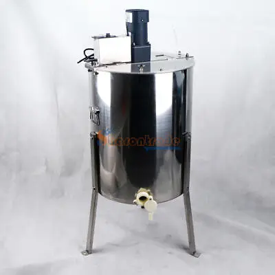 Buy Electric 4 Frame Stainless Steel Honey Extractor Beekeeping Devices Drum 220V • 625.85$