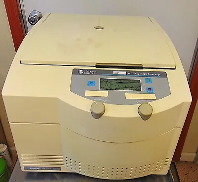Buy Beckman Coulter Microfuge 22R Centrifuge With Rotor & Buckets S5999 • 399.99$