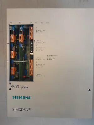 Buy Siemens Simodrive 3Axis 6SC 6101-3A-Z (ALL CARDS IN THEIR ORIGINAL SLOT) • 599$