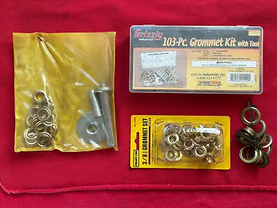 Buy Nos Grizzly 103 Piece Grommet Kit Plus Extra Grommets And Tools - Free Shipping! • 24.50$